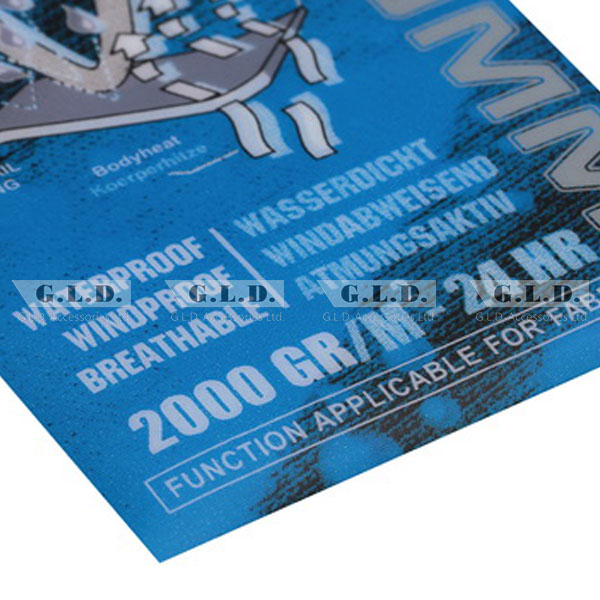 Screen Print TPU Label